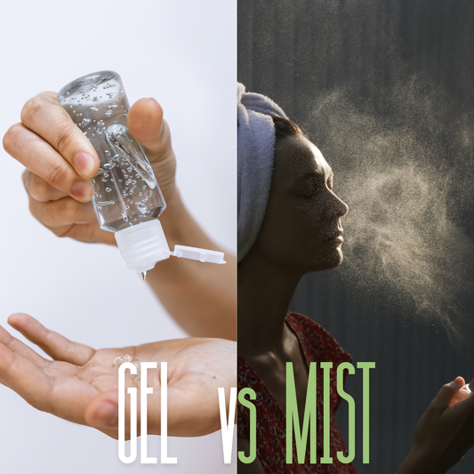 Gel vs. Spray: Choosing the Right Weapon in Your Skincare Arsenal