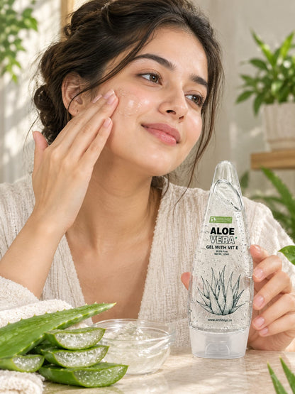 Pure Aloe Vera Gel With Vit E For Face & Body