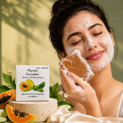 Papaya Cucumber Cold Process Soap