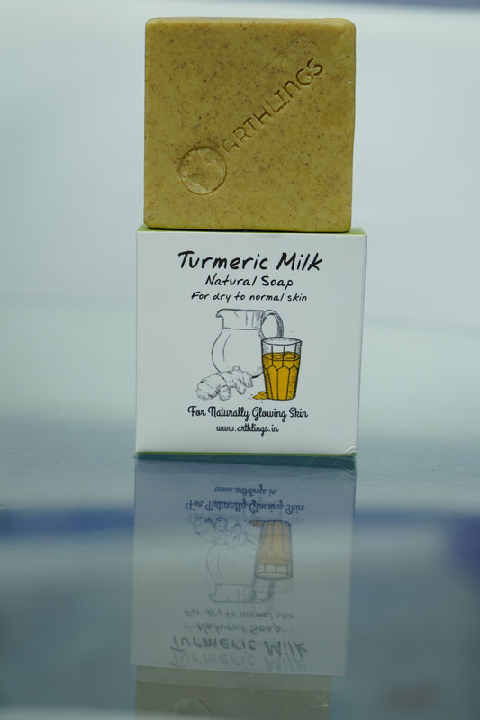 Milk Turmeric Natural Soap 100g
