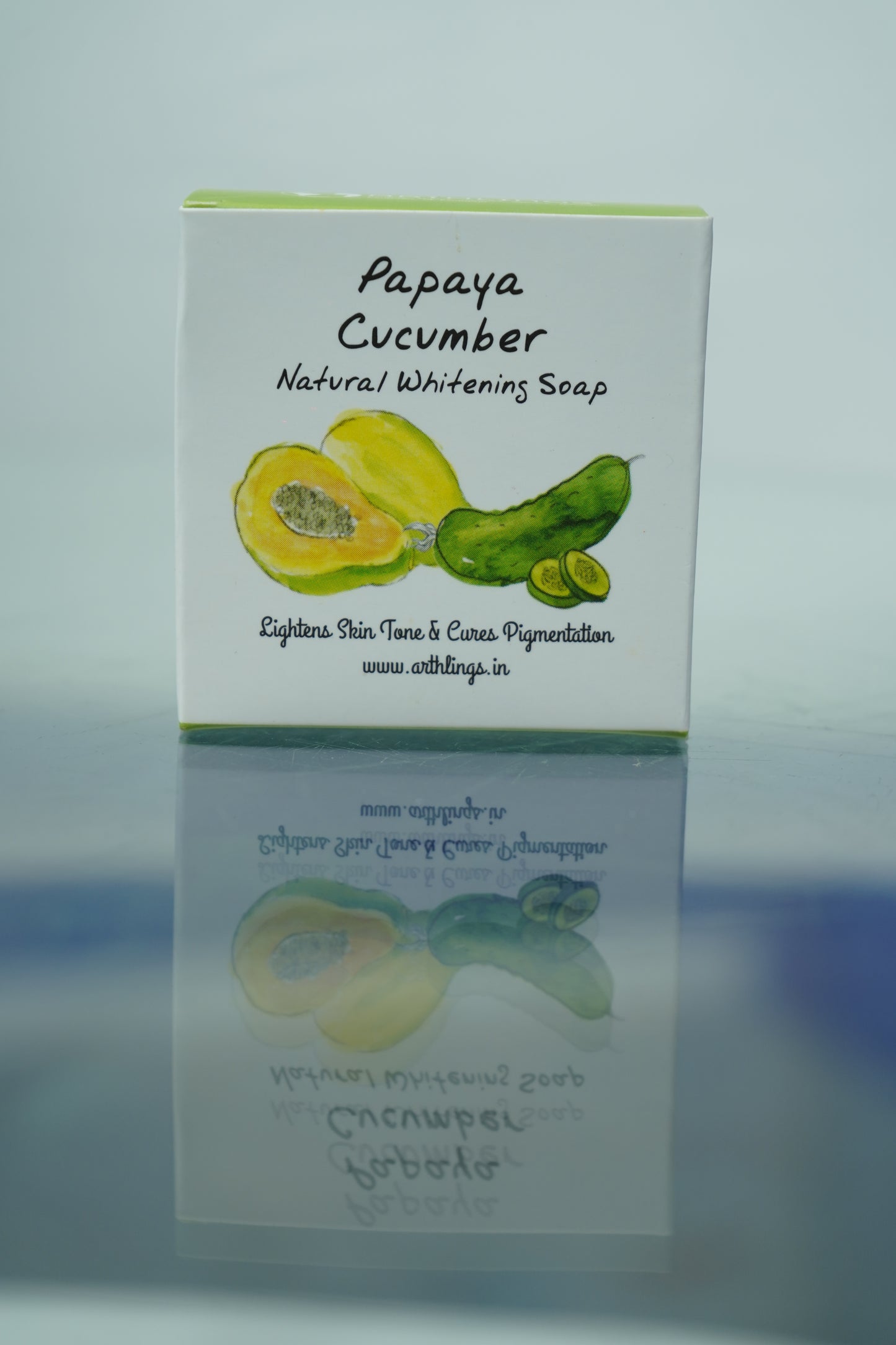 Papaya Cucumber Natural Soap 100g