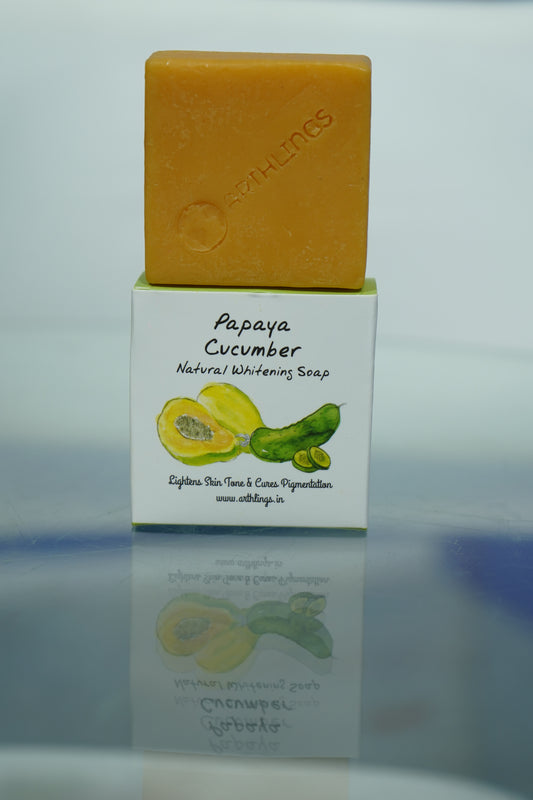 Papaya Cucumber Natural Soap 100g