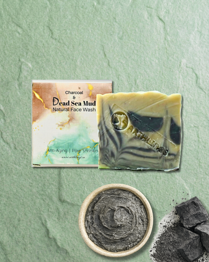 Charcoal & Dead Sea Mud Cold Process Soap