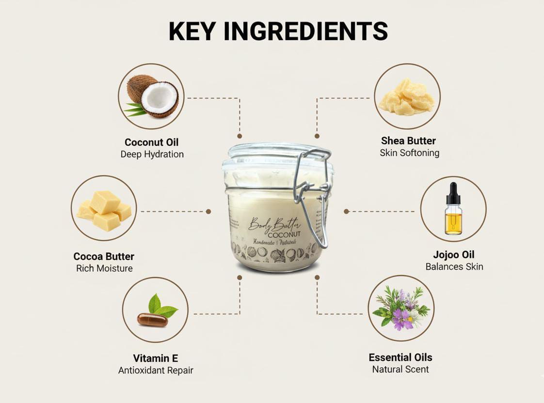 Luxurious Coconut Body Butter