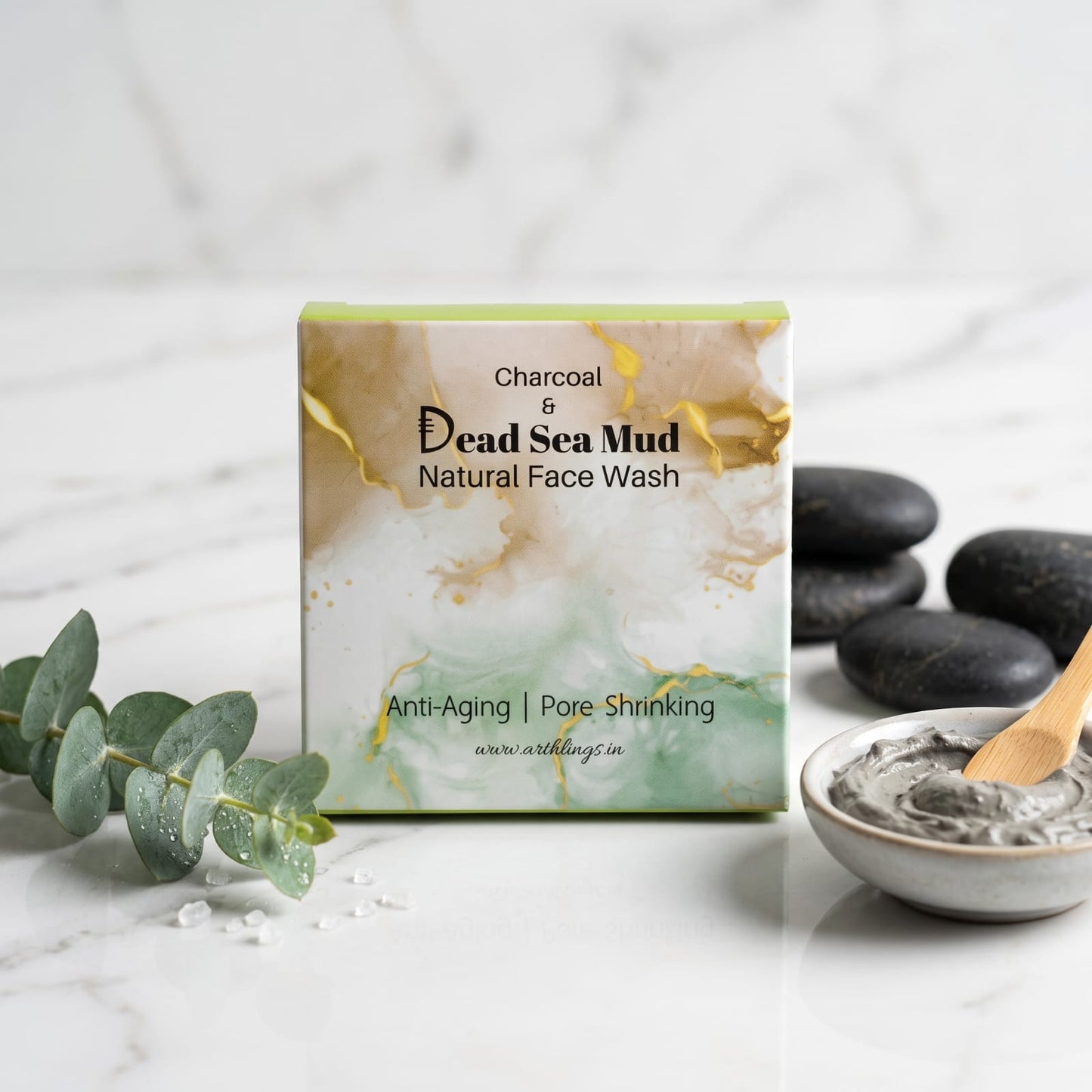 Charcoal & Dead Sea Mud Cold Process Soap