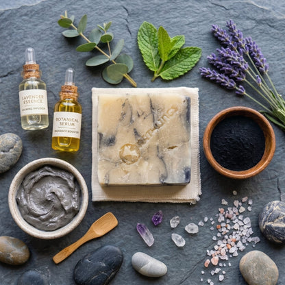 Charcoal & Dead Sea Mud Cold Process Soap